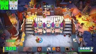 Overcooked! 2 | Winter Wonderland 1-3 | Two Player 4-stars 3136