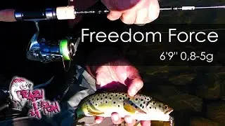 Masterclass from Roman Mityurich and review of the Crazy Fish Freedom Force rod.