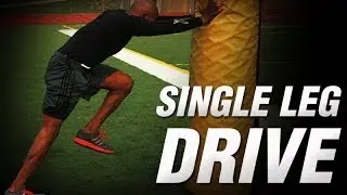 Single Leg Drive Through | Track Speed Training