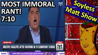 Cenk uses dead babies against right wing. Karma clap back. TYT Meltdown on the Soyless Matt Show!