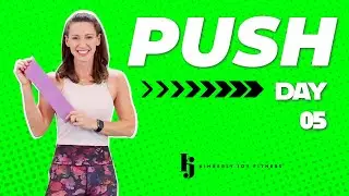 PUSH | Glute Burner Workout- 45 Minute | Day #5