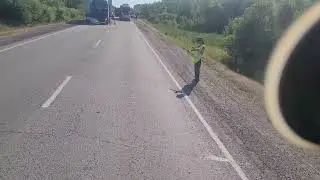 Катим домой с Владика. Дожди, дожди