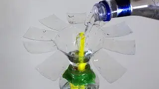 DIY Heron's Fountain with Plastic Bottles