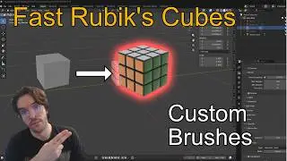 Mastering Game-Ready Props: 2 Ways to Model a Rubik's Cube in Blender