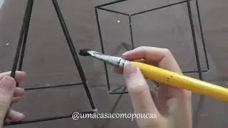 Enfeite para sua casa com palitos