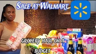 WALMART GROCERY HAUL (This is what I got for less than $...)