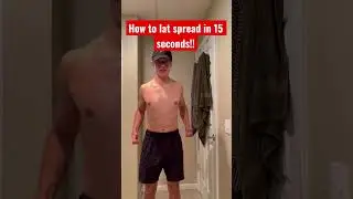 How to lat spread in 15 seconds 