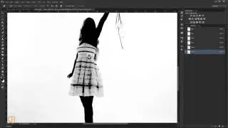 [HD] Flying Girl _ Photo Manipulation - Photoshop Tutorial