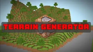 Terrain Generator In Minecraft With Commands | MCPE Showcase