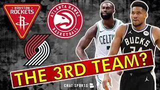 NBA Trade News: A Giannis Antetokounmpo Trade IS ABOUT TO HAPPEN  👀 Could Rockets Be The 3rd Team?