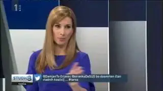 Erika Žnidaršič poklopi vsiljivega Židana: 