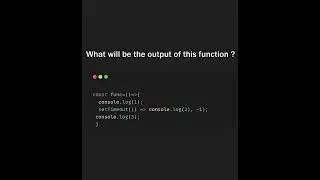 JavaScript interview question #shorts #youtubeshorts