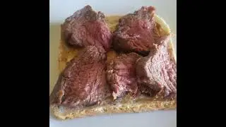Veni steak sandwich for lunch