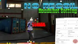 No Recoil Headshot🎯 Setting⚙ For Emulator💻.Universal Macro Tool👽Bluestack/MSI.
