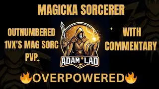 ESO | MAG SORC 1vX PvP | WITH COMMENTARY | UPDATE 43