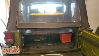 Turning my JEEP WRANGLER  into a Work Truck/Tool Hauler