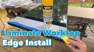 How To Apply Laminate Worktop Edging