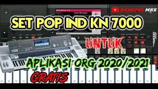 SET POP IND KN 7000 || STYLE ORG 2020/2021