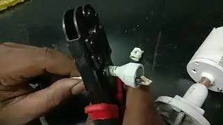 hikvision CCTV camera LAN port repair