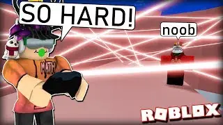 ATTEMPTING TOWER OF HELL WITH A CONTROLLER... *super hard* | Tower of Hell on Roblox #15