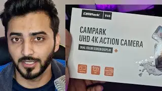 UNBOXING - 4K 20MP Action Camera Dual Screen 40M Waterproof Underwater Camera, WiFi Sports Camera
