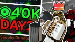 Spending $10,000 ROBUX every day for a week in Anime Adventures what did I get...? (PART 2)