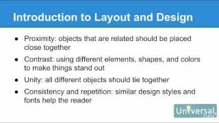 Lesson 1: Introduction to Microsoft Publisher 2016 - MS Publisher 2016 Course | Universal Class