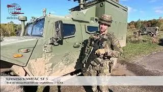 Primer despliegue internacional del 4x4 Urovesa VAMTAC ST 5 de desactivación de explosivos o EOD