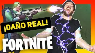 ⚡🤬 DAÑO EN EL JUEGO = ELECTROCUCIÓN REAL || Mod del Fortnite