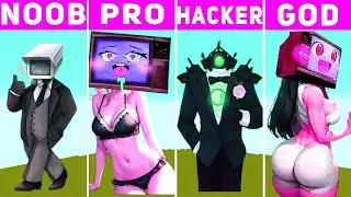 Minecraft ⚔️ BATTLE: NOOB vs PRO vs HACKER 🚽 Skibidi Toilet NEW LOOK #22