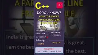Removing a  Line from File