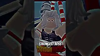 Strongest boss in dragon blox 