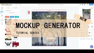 2022 Discovering PrintDoors' Mockup New Features | Print On Demand Tutorial