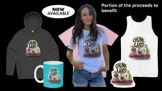 All NEW Chunk Merch! Hand Painted Reprints!