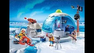 PLAYMOBIL - ARCTIC EXPEDITION HEADQUARTERS / BASE DE L’EXPÉDITION POLAIRE [N°9055] [FR]