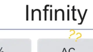 How to make infinity with Google calculator | Tutorial