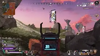 There was no Rotation there. Apex Legends.  No Commentary!!