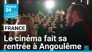 Le cinéma fait sa rentrée à Angoulême • FRANCE 24