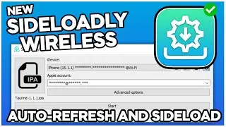*NEW* Sideload and Refresh IPA's AUTOMATICALLY with SIDELOADLY Wireless (NO CABLE)