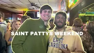 St.Patrick’s weekend at ECU (spray tan)(Baseball)(Mike Tyson tattoo)(I got pinched)