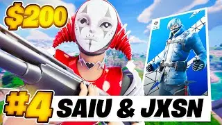 HOW I PLACED 4TH in the DUO CASH CUP ($200) 🏆 | Saiu