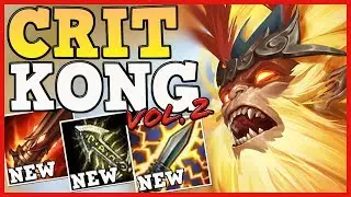 65% CRIT CHANCE ON WUKONG | NEW CRIT-ITEMS TRY OUT!