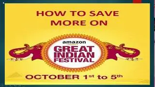 Tips and tricks for Amazon Great Indian Festival Sale