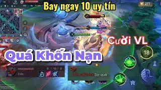 Ko nhịn được cười Trốn trong tế đàn rồi vẫn Toi . Cuối Trận Còn bay luôn 10 uy tín | Liên Quân |