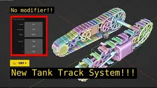 How to Make Tank Tracks in Blender