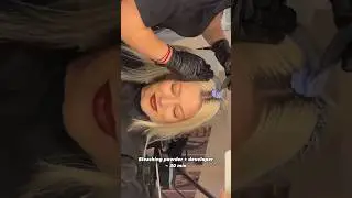 How I bleached my hair in total blonde