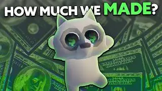 One Month After Releasing My First Game: Downloads, Revenue, and Lessons Learned!