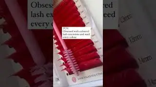 eslashes Coloured Eyelash Extensions