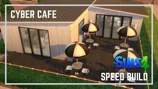 CYBER CAFE || SIMS 4 SPEED BUILD