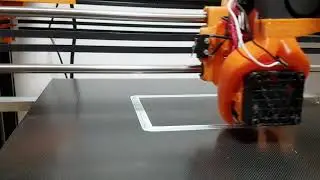 MRR ESPA speed test printing at 100mm/s (ESP32 board running Marlin firmware)